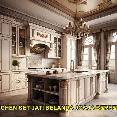 Desain Kitchen Set Jati Belanda yang Sering Terabaikan di Taman Sari
